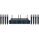 VocoPro UDH-CHOIR-8 UHF Handheld Wireless Microphone Package