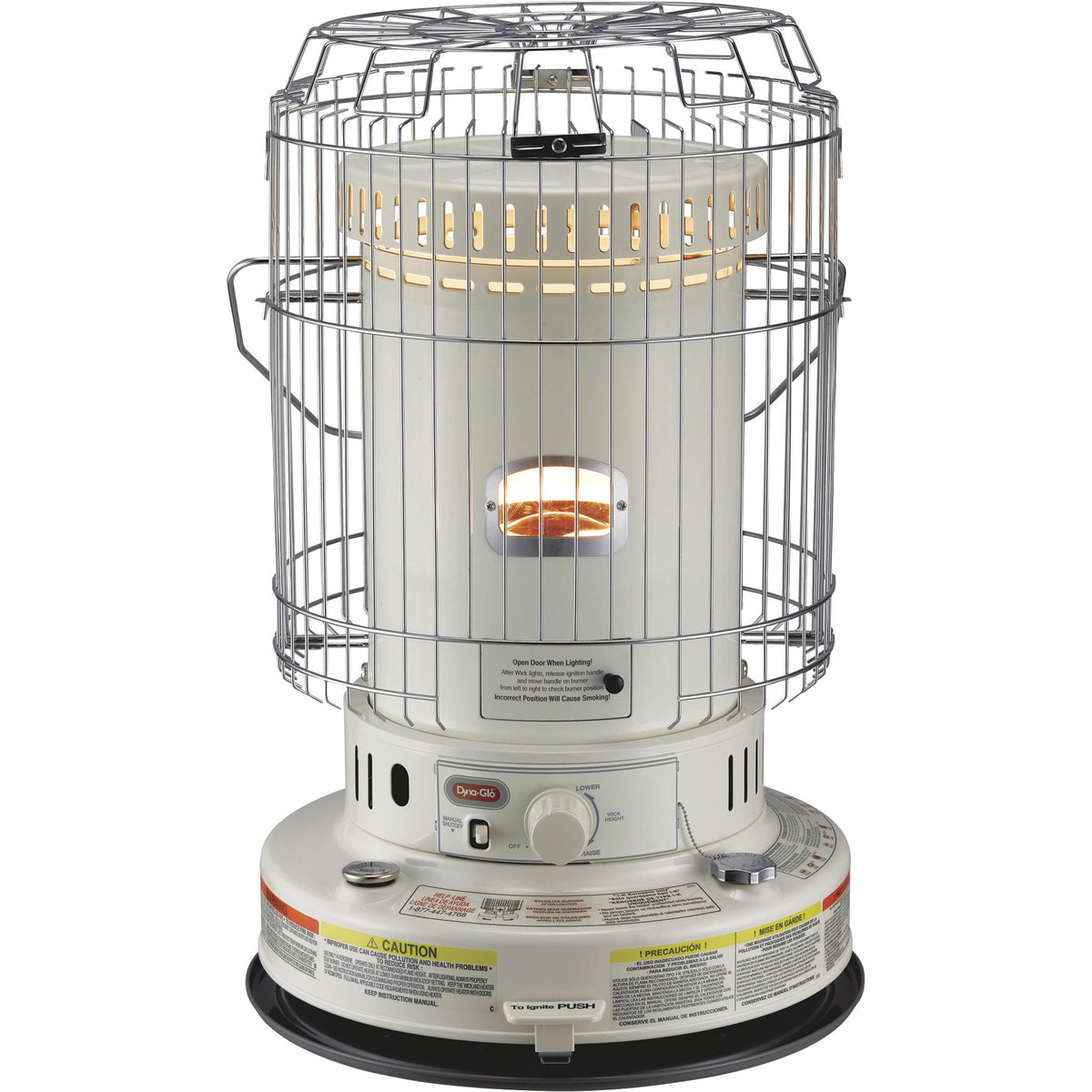 Kerosene Heaters Dyna-Glo Indoor Kerosene Convection Heater, 23,800 BTU, 1,000 Sq. Ft. Heating Capacity