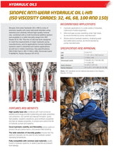 Sinopec AW 32 Hydraulic Oil Fluid (ISO VG 32, SAE 10W), 55 Gallon Drum