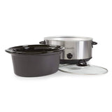 Crock-pot Scv700ss Stainless Steel 7-Quart Oval Manual Slow Cooker, 7 Quart