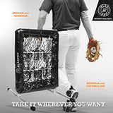 ALAGPRO? The Original 9 Hole Pitching Net with Strike Zone Pocket | Pitching Target for Baseball & Softball Pitchers