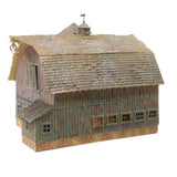 Woodland Scenics HO Old Weathered Barn Built u0026 Ready BR5038