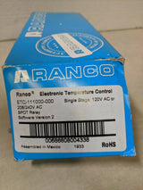 Ranco Etc-111000 Digital Cold Temperature Control New