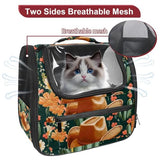Halloween Pet Carrier Airline Approved Pet Carrier Bag Dog Carrier for Small Medium Cats Dogs Puppies Kitten