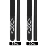Fiberglass Graphite Composite Billiard Pool Cue Sticks 18oz 19oz 20oz 21oz 58inch