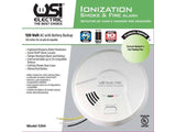 USI – (6 Pack) 5304 Hardwired Ionization Smoke and Fire Alarm with Battery Backup 5304-6PK