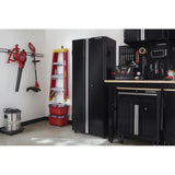 Husky G3602T-US Ready-to-Assemble 24-Gauge Steel Freestanding Garage Cabinet in Black (36 in. W x 72 in. H x 18 in. D)