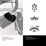 Alpha Owls 8710401 Crystal Headlights With Switchback Sequential LED Light Bar & Startup Light – Black Amber Fits 2009-2018 Dodge Ram 1500 2500 3500/2019-2023 Classic Halogen Models