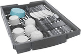 Bosch – 800 Series 18 Top Control Smart Built-In Dishwasher with 3rd Rack and 44 dBA – Custom Panel Ready