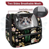Halloween Pet Carrier Airline Approved Pet Carrier Bag Dog Carrier for Small Medium Cats Dogs Puppies Kitten