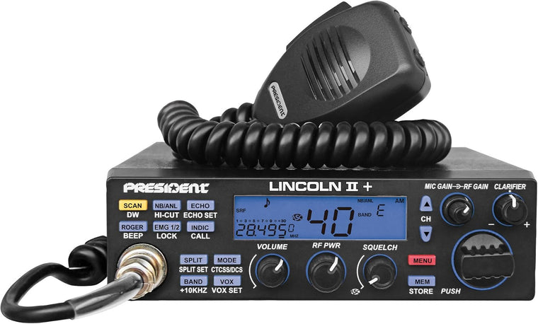President Lincoln II Plus 10 and 12 Meter Ham Radio