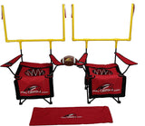 QB54 – The Ultimate Football Yard Game Set, Outdoor Football Toss for Tailgating, Backyard, Beach, Park, Tournaments, Sports Training, Score Touchdowns, Kick Field Goals