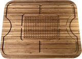 Organic Extra Large Bamboo Cutting Board – Extra Large Wood Cutting Board – Bamboo Carving Board for Meat Cheese and Vegetables ?C Reversible Large Wooden Cutting Boards for Kitchen ?C Reversible Cuttin