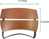 Quantfire Side Shelves Big Green Egg Accessories, Composite 2 Slat Egg Mates for Large Big Green Egg with Folding Side Shelves Replacement Parts Grill & Smoker Accessories