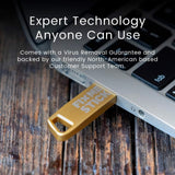 FixMeStick Gold Computer Virus Removal Stick for Windows PCs – Unlimited Use on Up to 3 Laptops or Desktops for 1 Year – Works with Your Antivirus