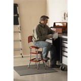 Cosco Red Retro Counter Chair / Step Stool