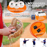 ALAGPRO? The Original 9 Hole Pitching Net with Strike Zone Pocket | Pitching Target for Baseball & Softball Pitchers