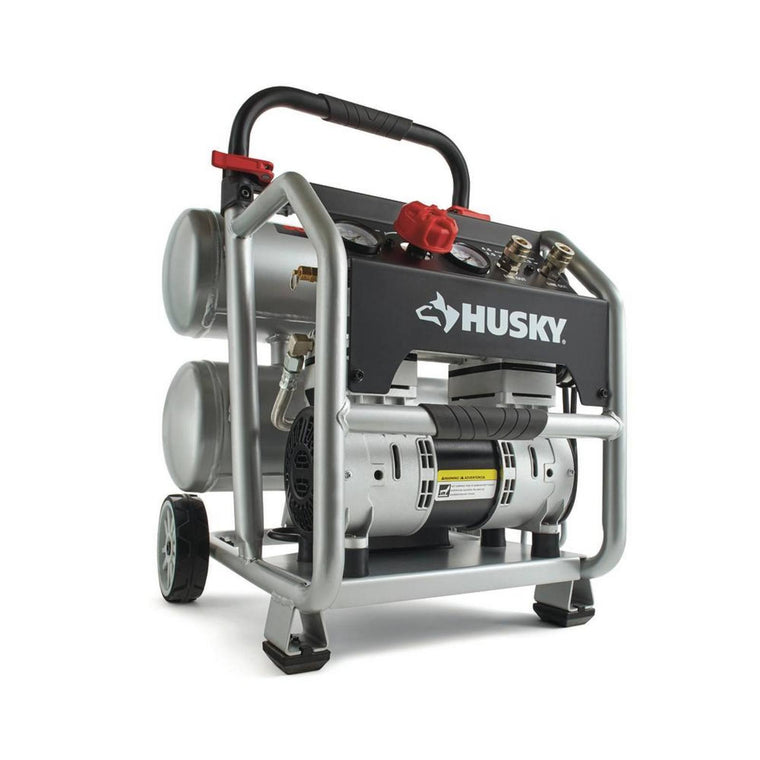 Husky 4.5 gal. Portable Electric-Powered Silent Air Compressor
