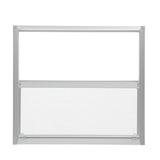 TAFCO Windows 30 in. x 27 in. Mobile Home Single Hung Aluminum Window – Silver