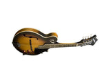 Washburn M3Ek F-Style Acoustic/Electric Mandolin Starter Package, Sunburst
