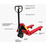 Dayton 32HD10 – Pallet Jack 4400 lb. Quiet Steel Red